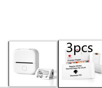 Mini Thermal Label Printer - Portable, Bluetooth, Home & Student Use - silverfoxgoods